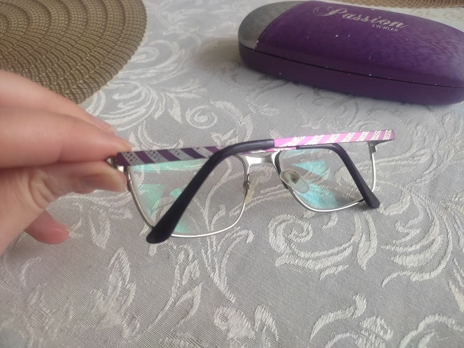 Oprawki okulary BergmaN fiolet dziecięce 10-14lat