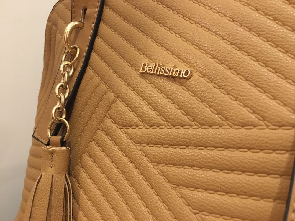 Torebka Bellissimo - kolor camelowy