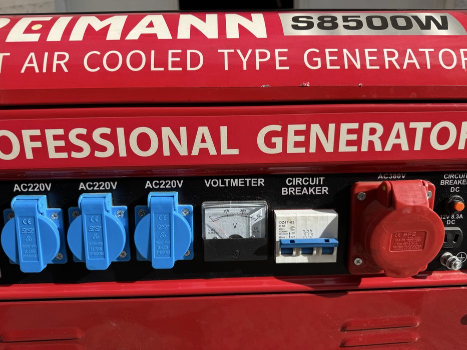 Gerador FREIMANN S8500W – Profissional, Silencioso e Potente!