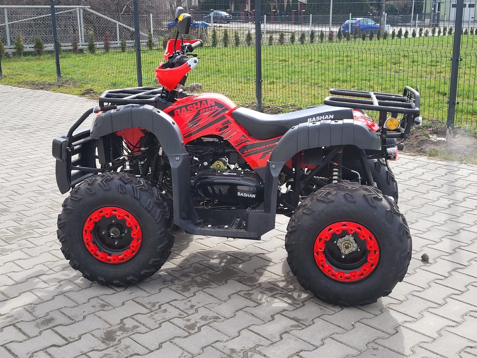 Quad Bashan 200 , homologacja 2 osobowa