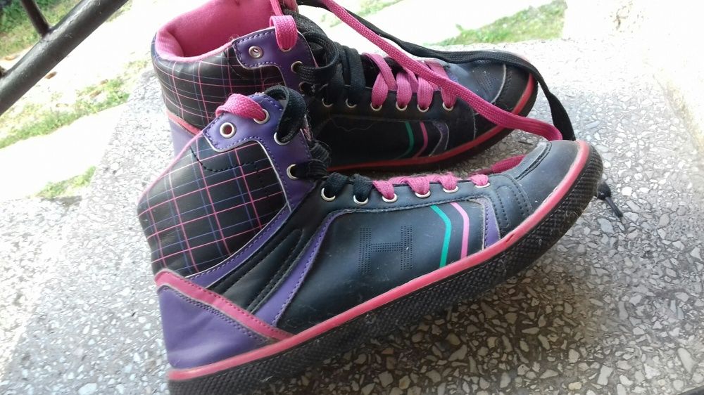 Buty adidasy wysokie