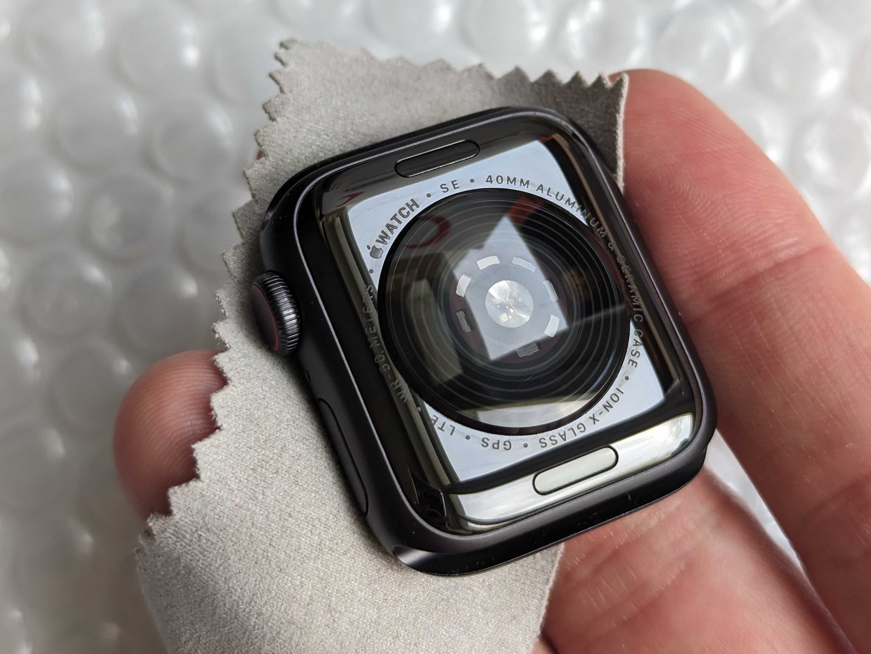 iCloud на запчастини Apple Watch SE 40 mm LTE Space Gray 100% 4bcc