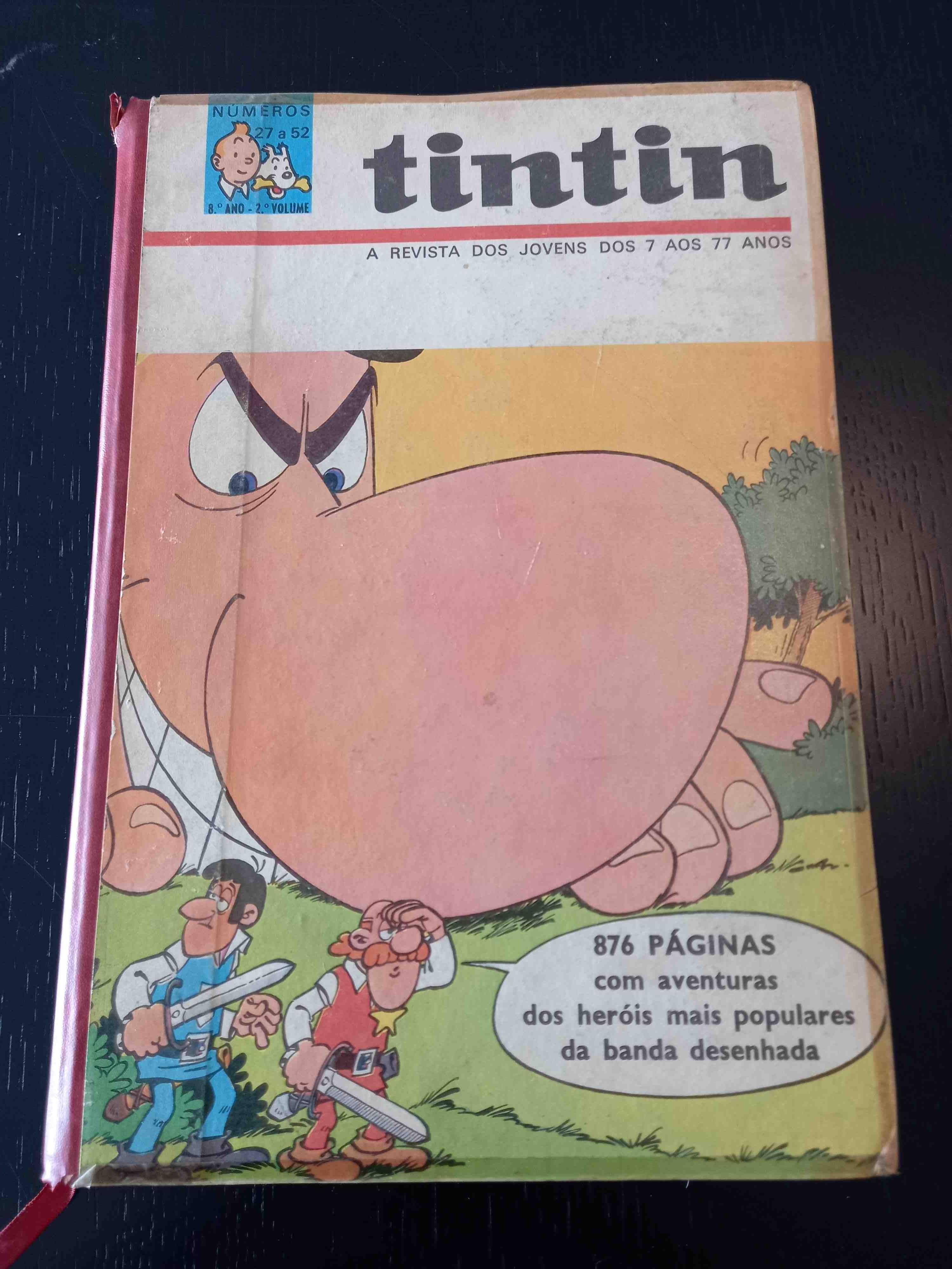 Tintin - Revistas em volumes encadernados - 16 - Ano 8 - 2º vol.