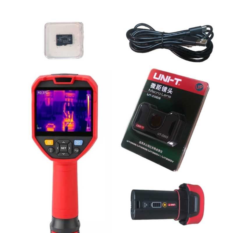 Тепловізор Uni-T Uti320E + макрооб'єктив UT-Z003 - (Опційно)