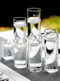 wazon cylinder szklany świecznik tuba