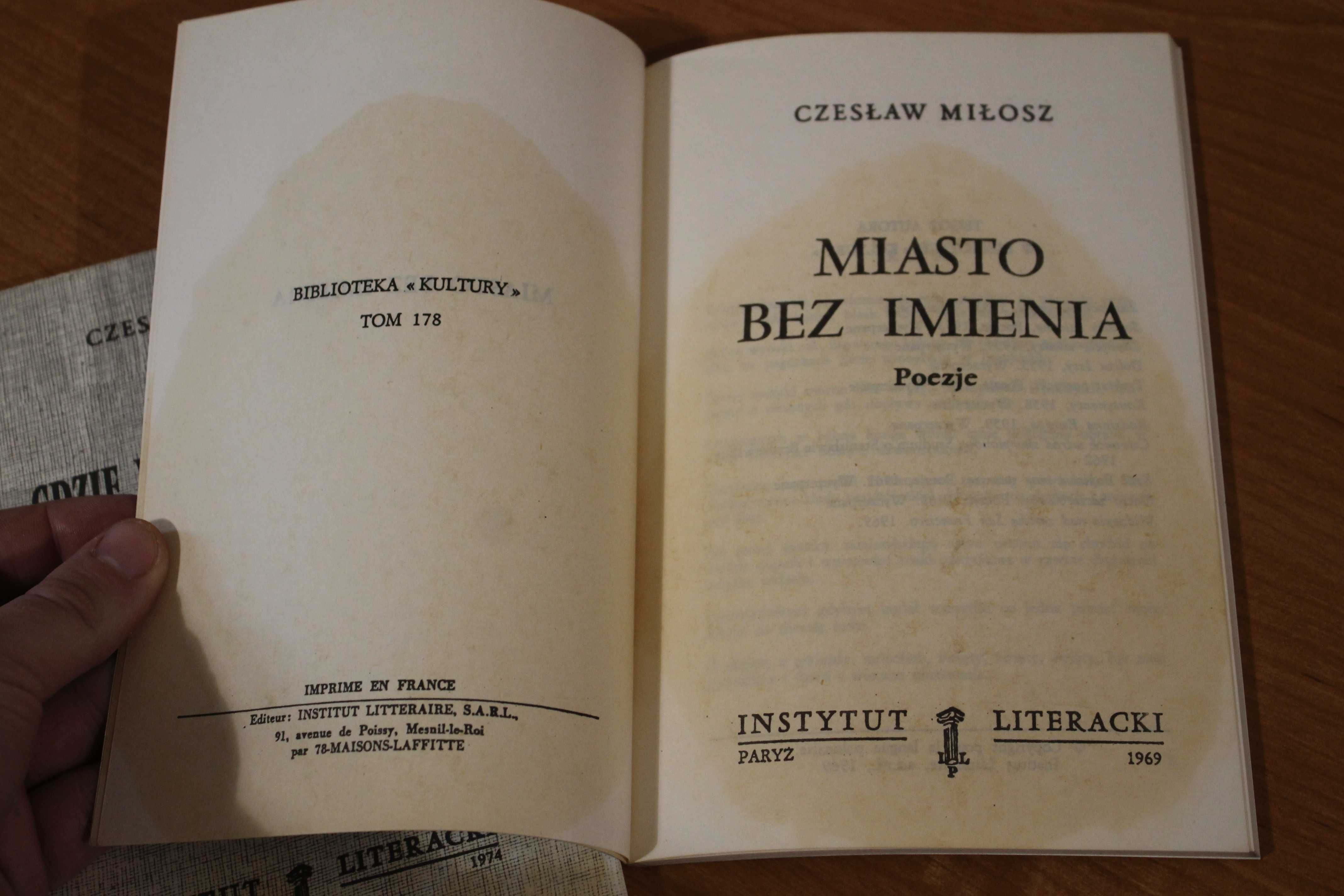 Czesław Miłosz Miasto bez imienia, Gdzie wschodzi słońce i kędy zapada