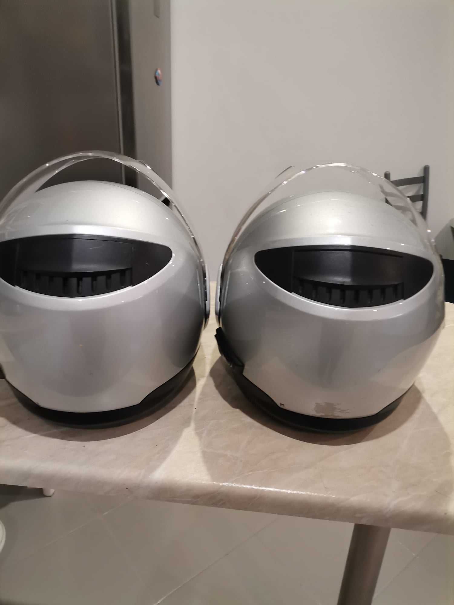 2 x Kask szczekowy bmw intercom