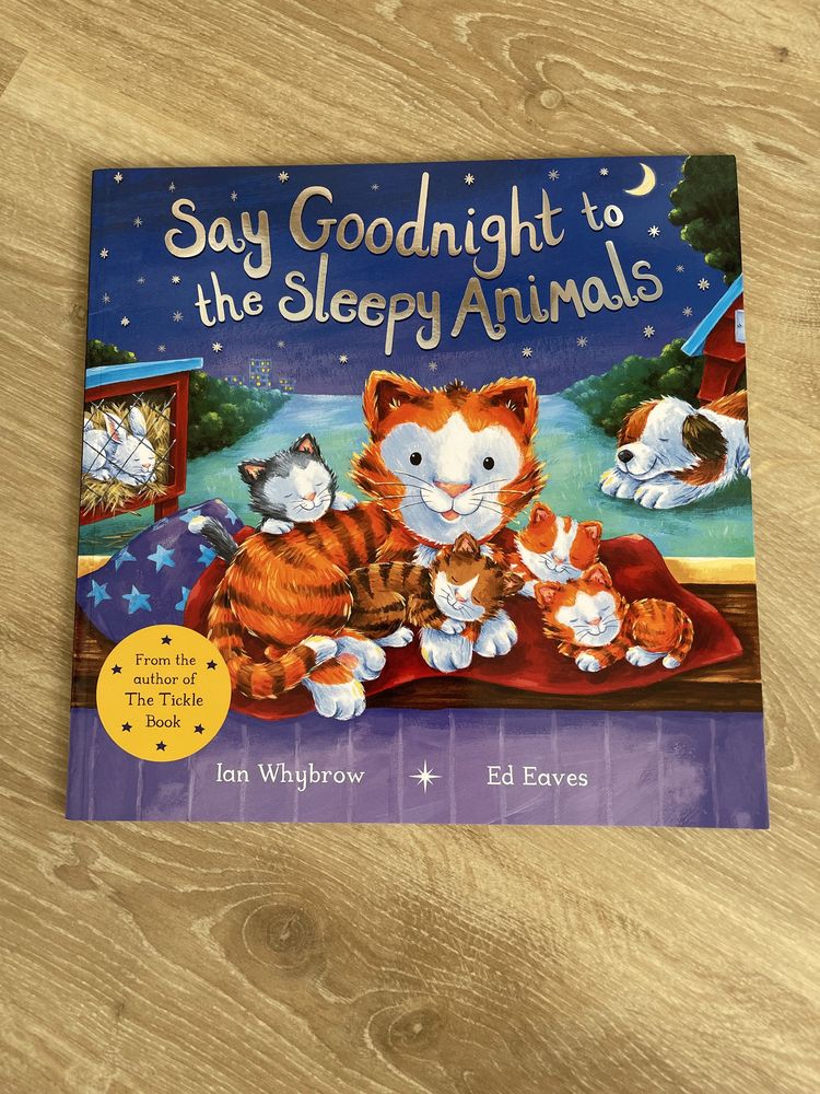 Książka Say Goodnight to the sleeping animals po angielsku