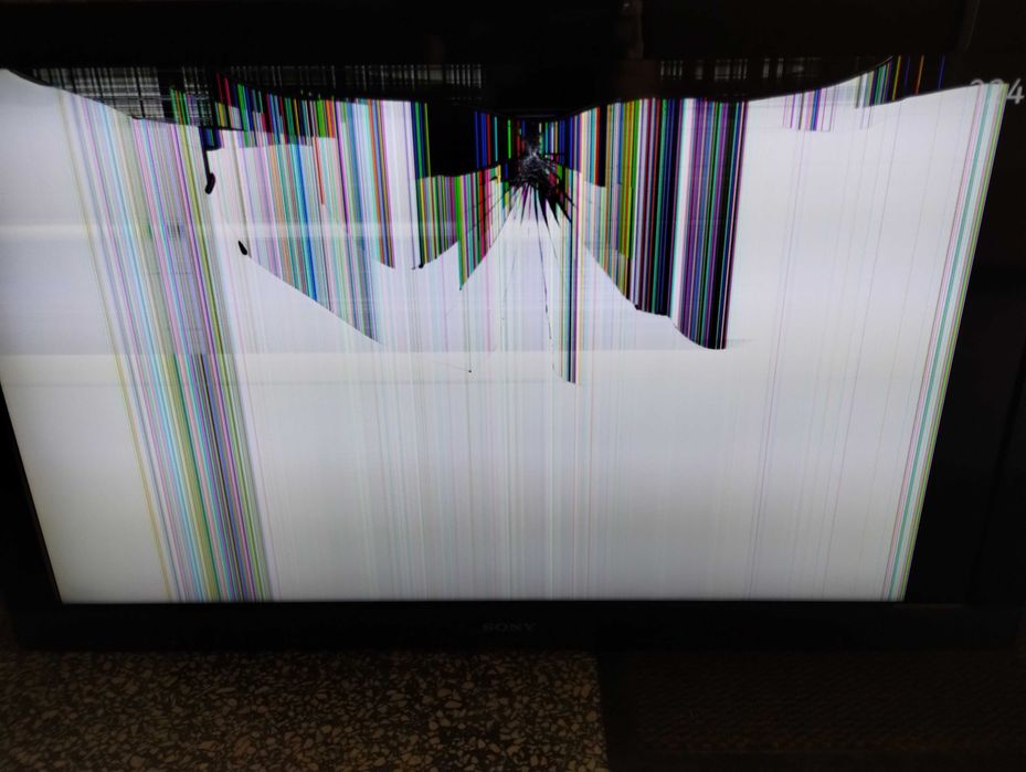 TV "Sony"  40cali - uszkodzona matryca