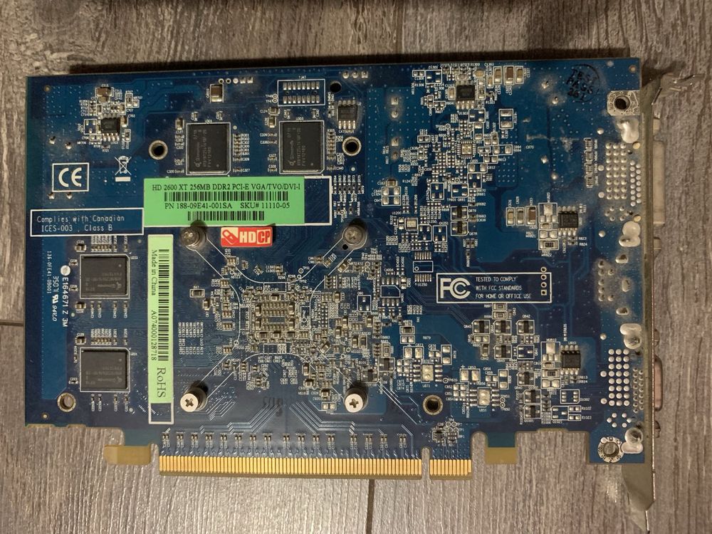 Відеокарта Radeon Sapphire HD 2600 XT
