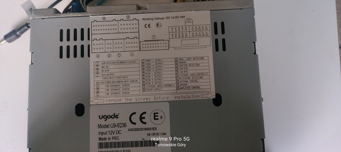 Radio nawigacja Hyundai Tucson 2018 - 2021