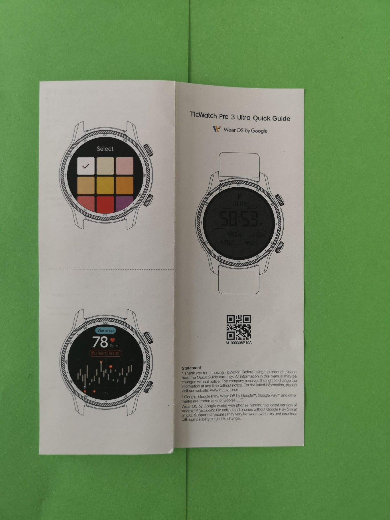 Mobvoi TicWatch Pro 3 Ultra Guide Smart Watch