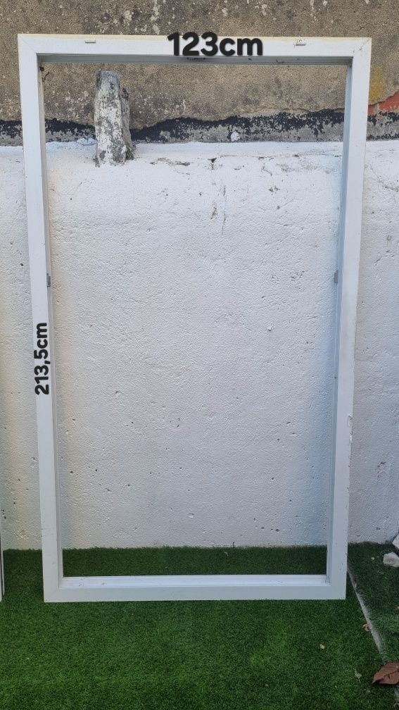 2 Janelas/porta PVC | isolamento termico/acustico