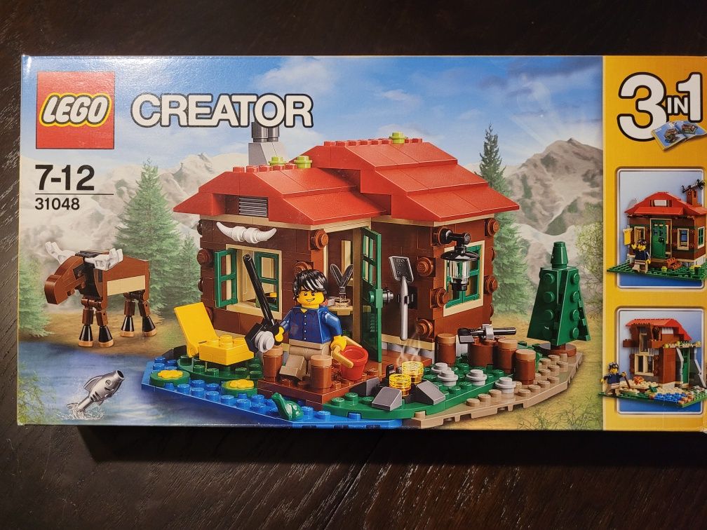 NOWE Lego 31048 Creator 3 w 1  Chatka nad jeziorem