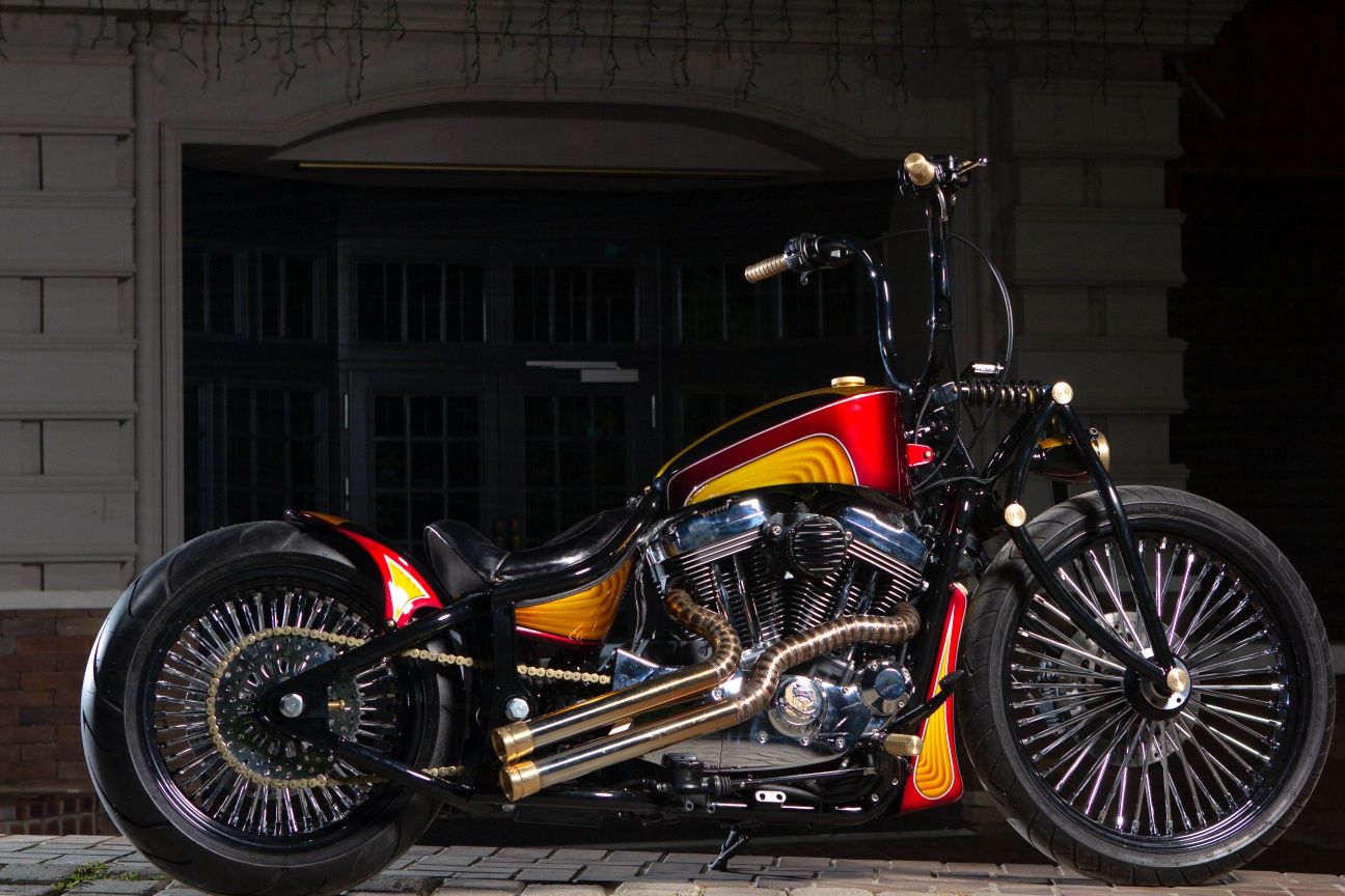 Harley Davidson Sportster выхлоп
