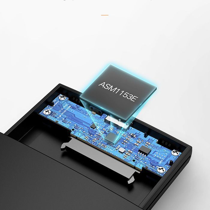 Ugreen kieszeń obudowa dysku SSD / HDD 2.5" USB 3.0 SATA czarna