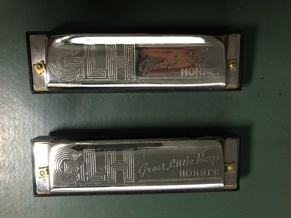 Harmonica Hohner Great Little Harp, 2 unidades Mi e Fá