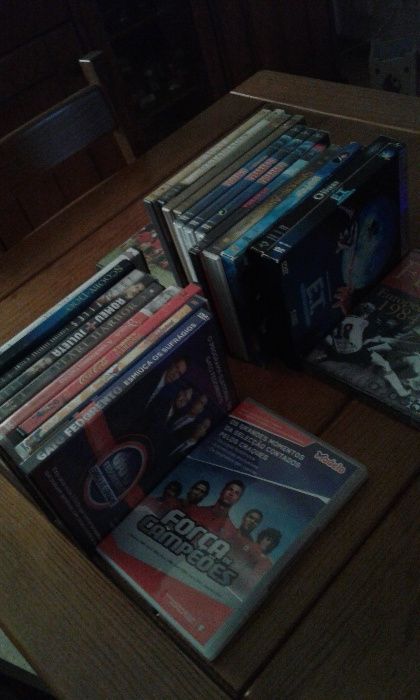 Dvds originais alguns selados//ET/Mumia/Portugal/coca-cola/etc