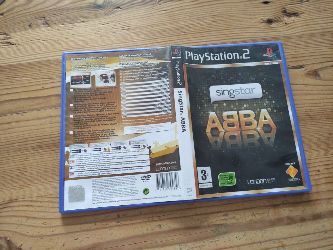 Gra singstar abba ps2 PlayStation 2