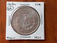 Moeda 1 Dólar USA 1921 "Morgan"