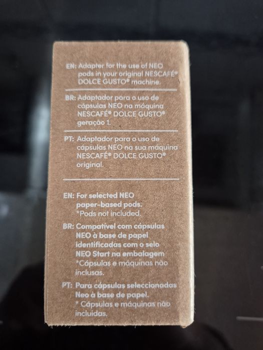 Adaptador para cápsulas Neo Dulce Gusto