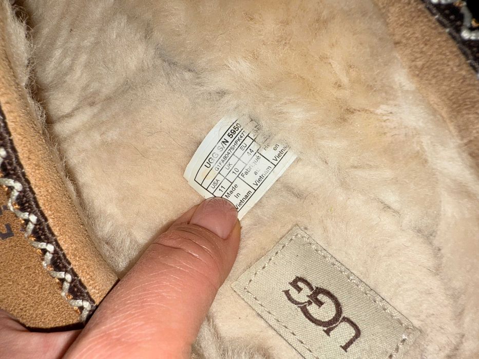 Шльопанці чоловічі Ugg Tasman, р-р 45, уст 29 см Оригінал