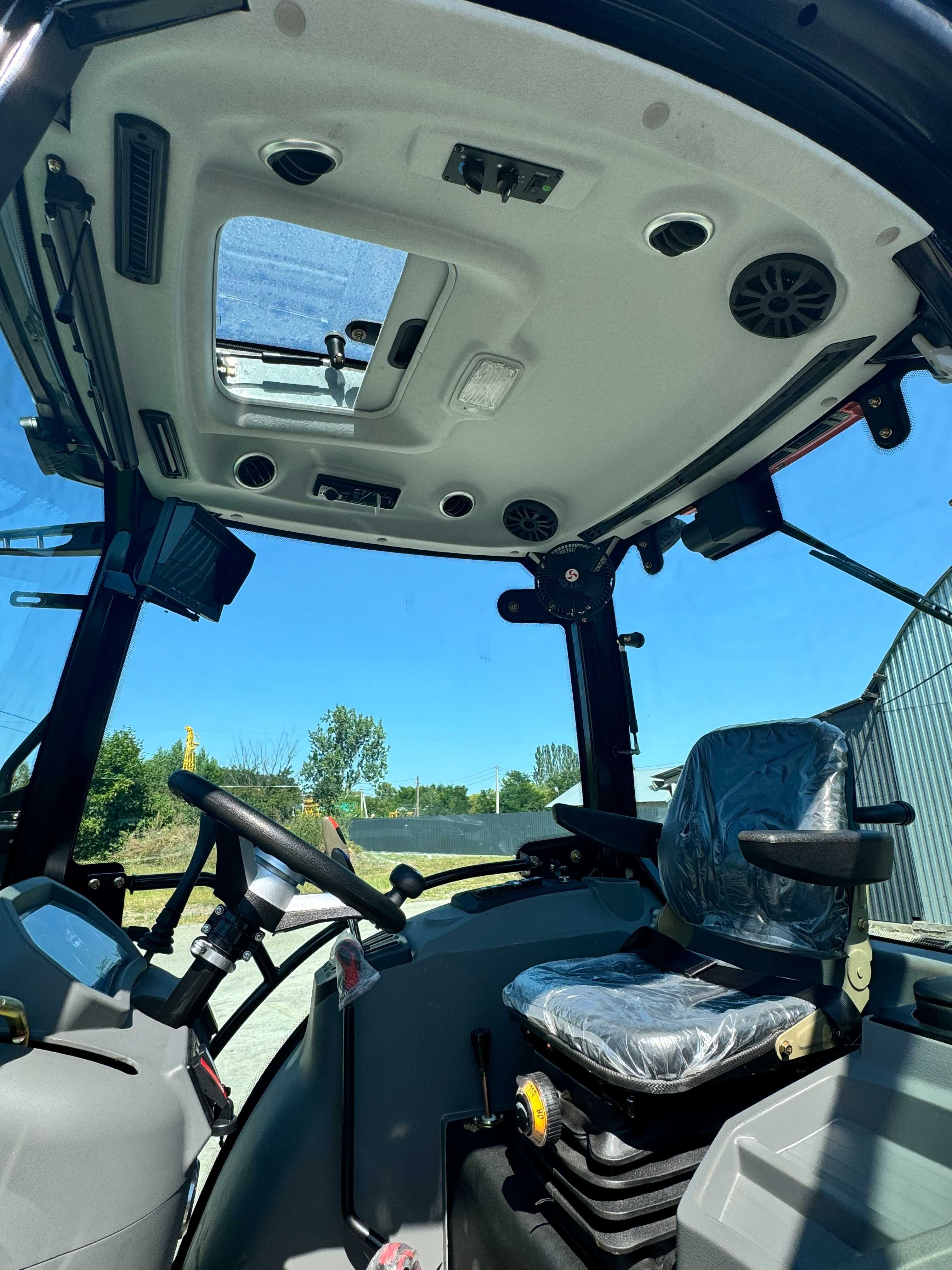 Новий Мінітрактор EUROFENG 554 DXLC Кондиціонер Примусова Гідравліка