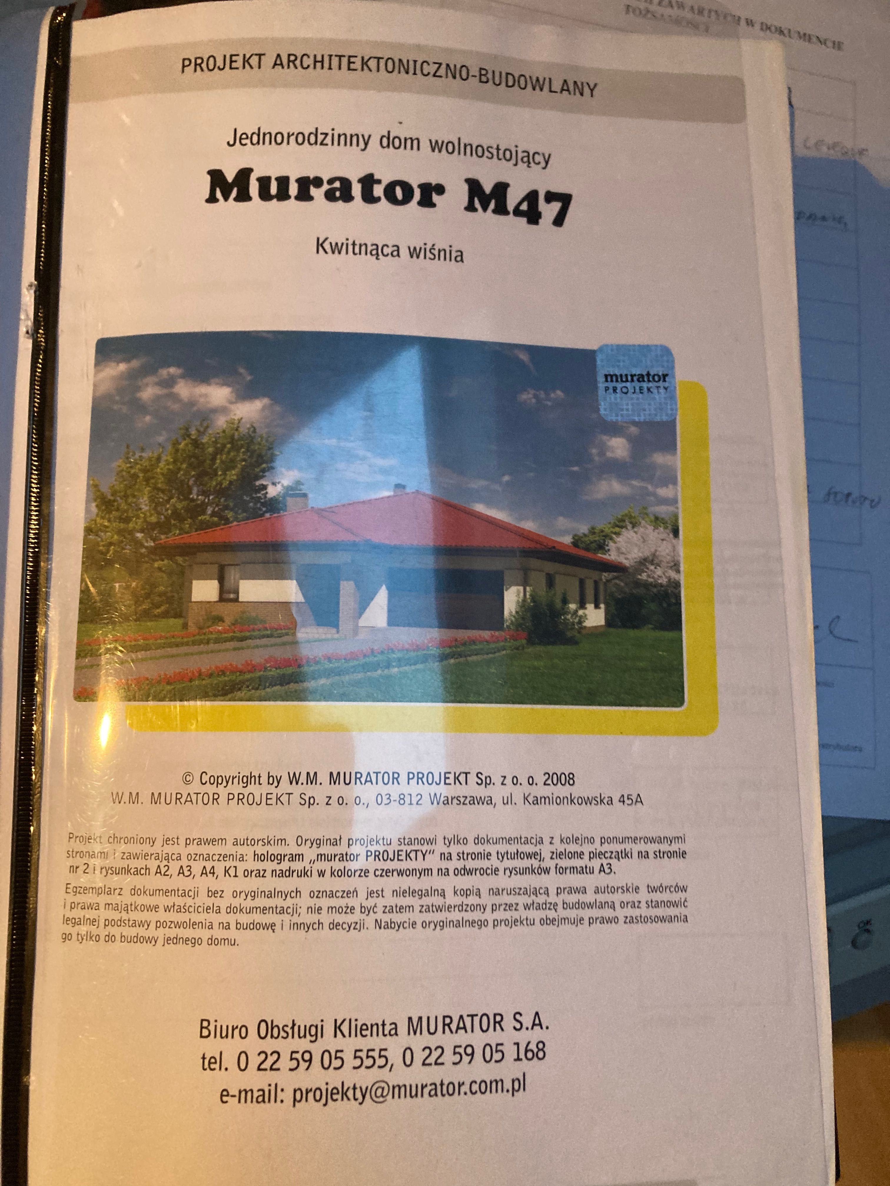 gotowy projekt domu Murator M47 Kwitnaca wisnia