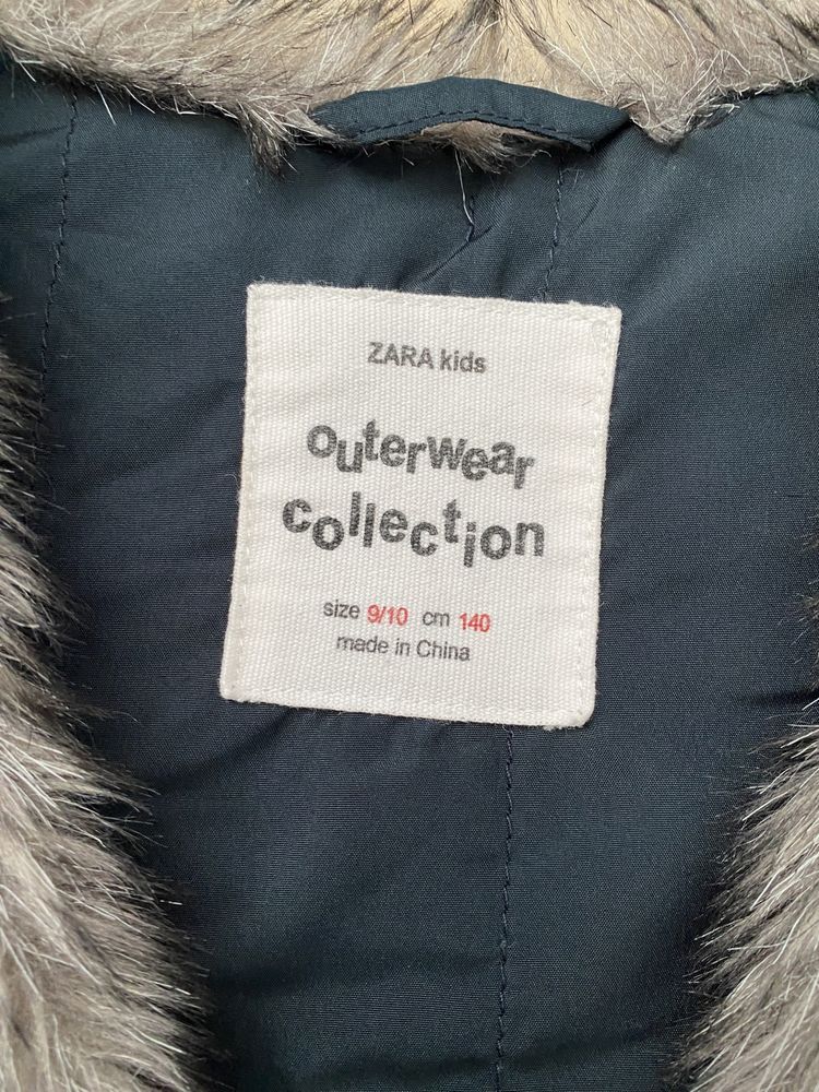 Хутряна жилетка Zara 140 см