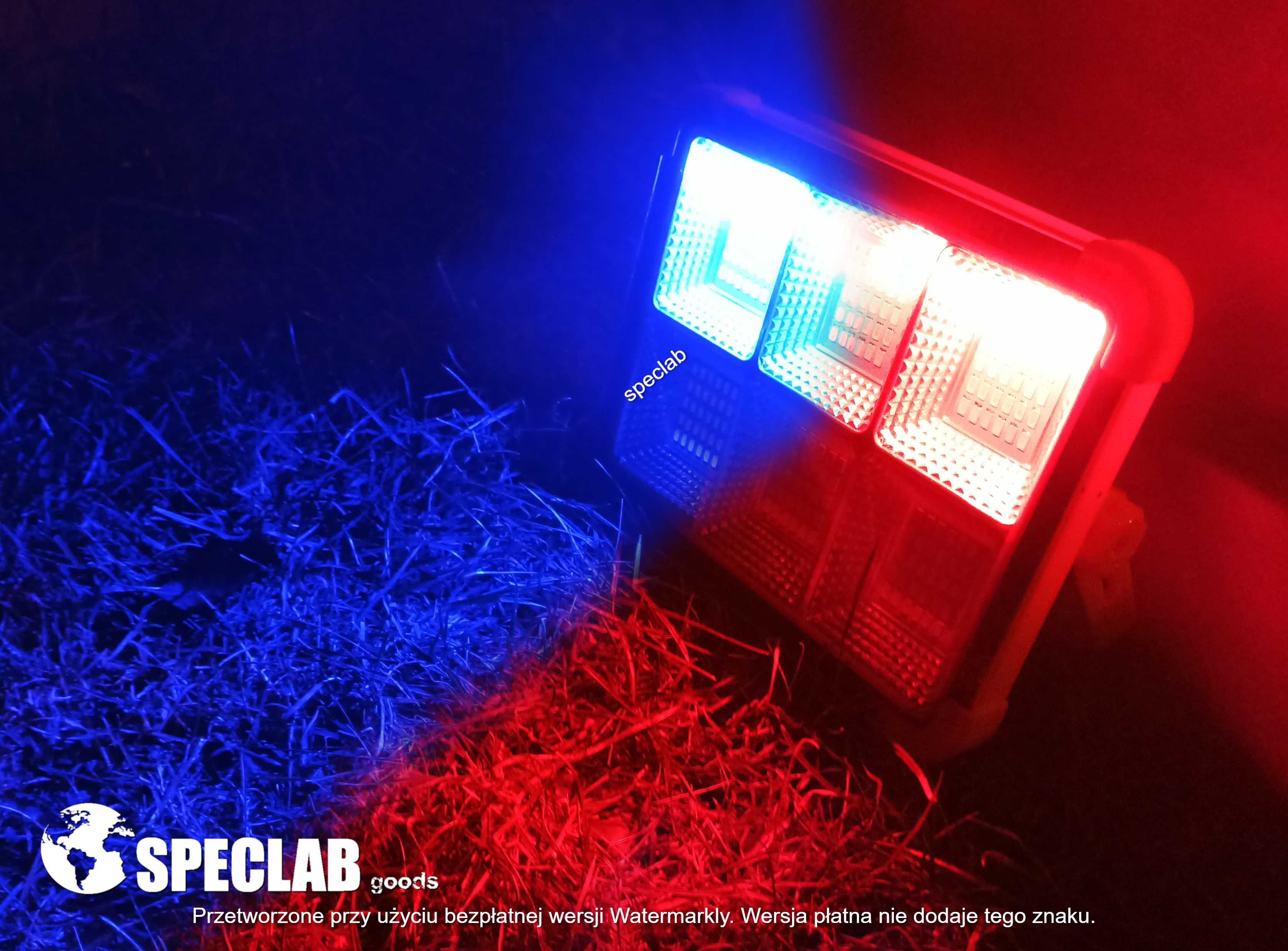 Halogen solarny bezprzew, SP-209 lampa robocza, 12000mA