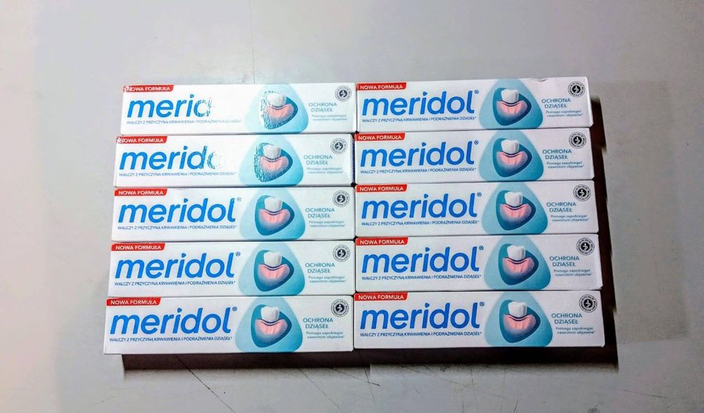 Meridol Ochrona dziąseł pasta do zębów 75 ml. 10 szt.