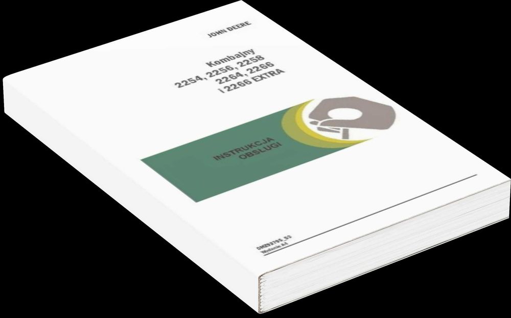 Instrukcja obsługi John Deere JD kombajn  2266 ; 2266 EXTRA