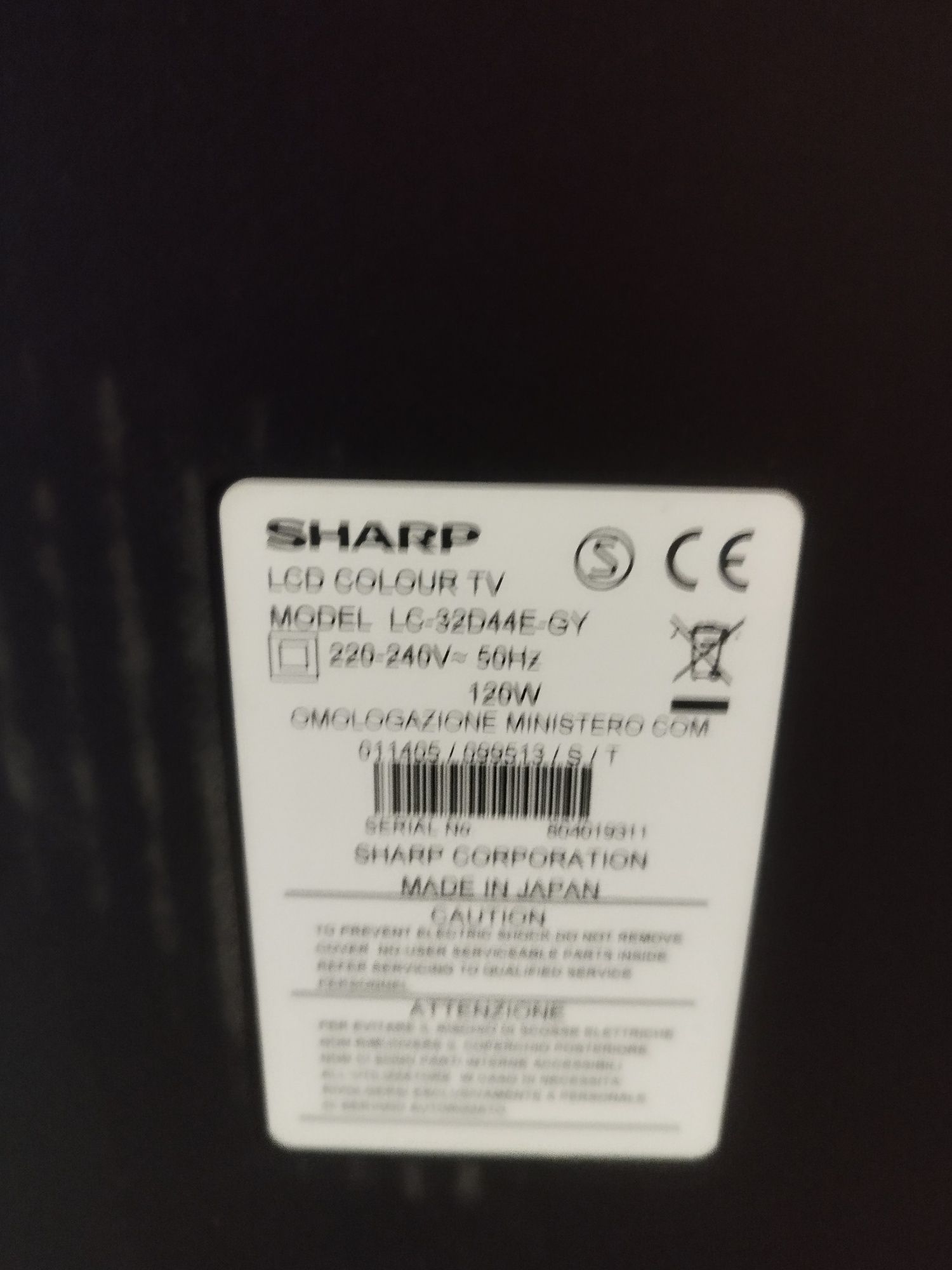 Mega okazja Telewizor Sharp 32 całe