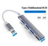 USB type-c концентратор USB type-c hub НОВЫЙ USB - хаб!