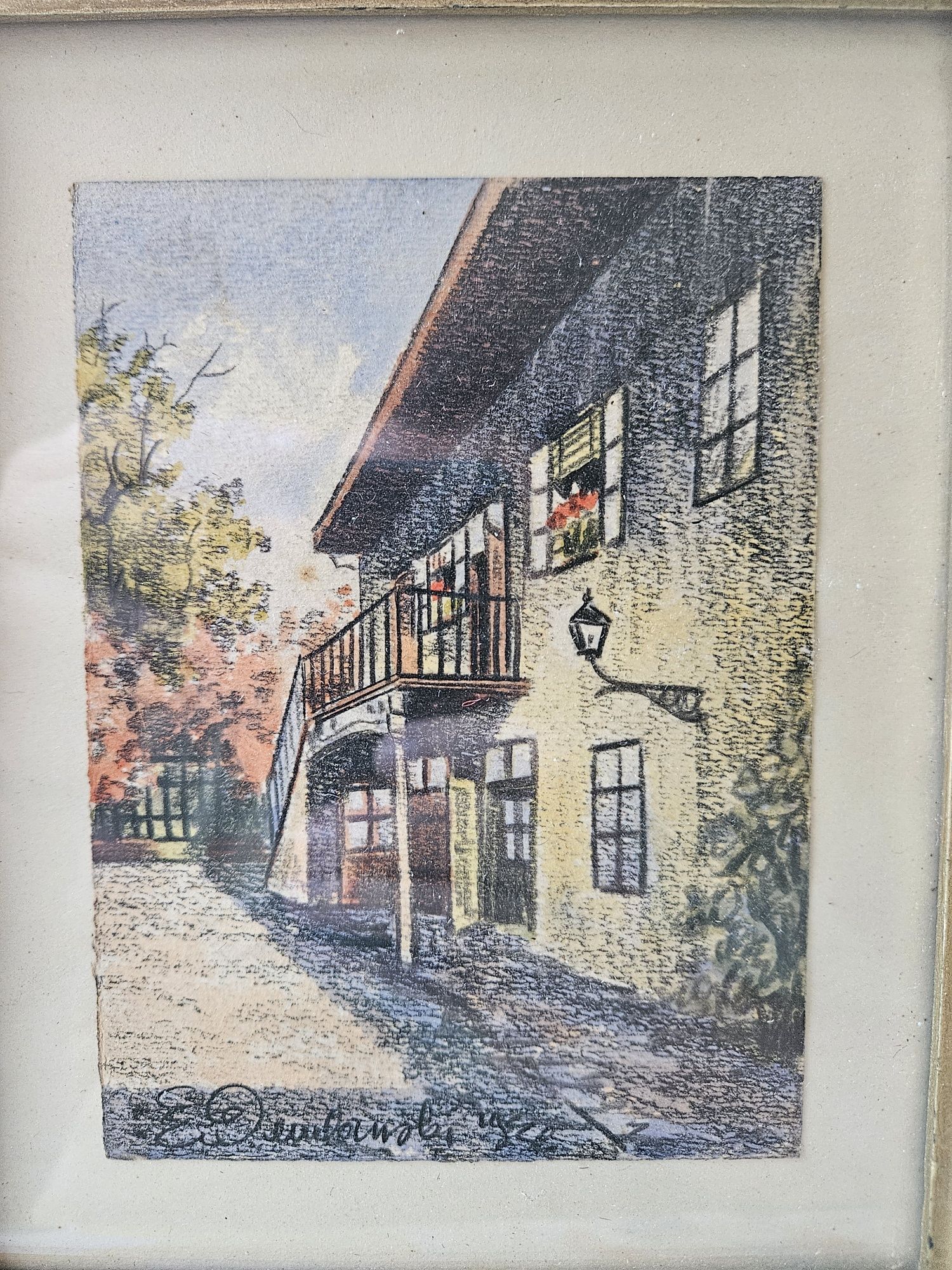 Zestaw obrazów E. Von Dembinski