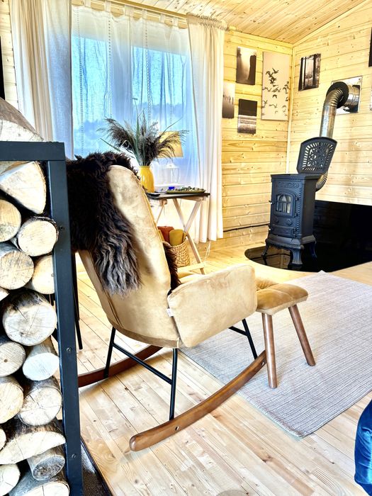 Domekl na Sylwestra z jacuzzi sauną w Bieszczadach