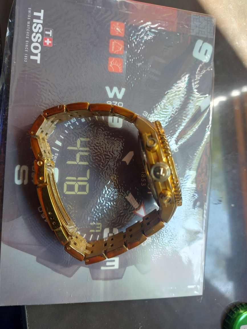 Zegarek TISSOT PRS 200 Gold PVD