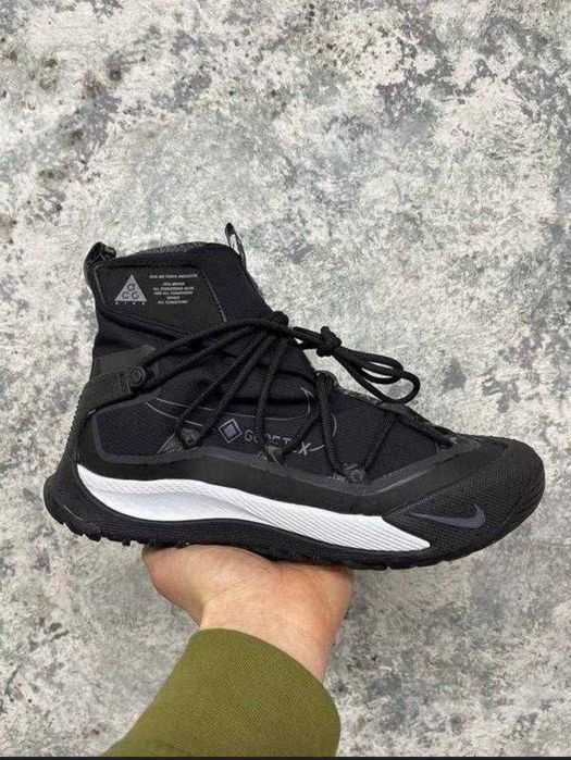 (БЕЗ ПЕРЕДОПЛАТИ)nike acg terra antarktik gore-tex black white найк