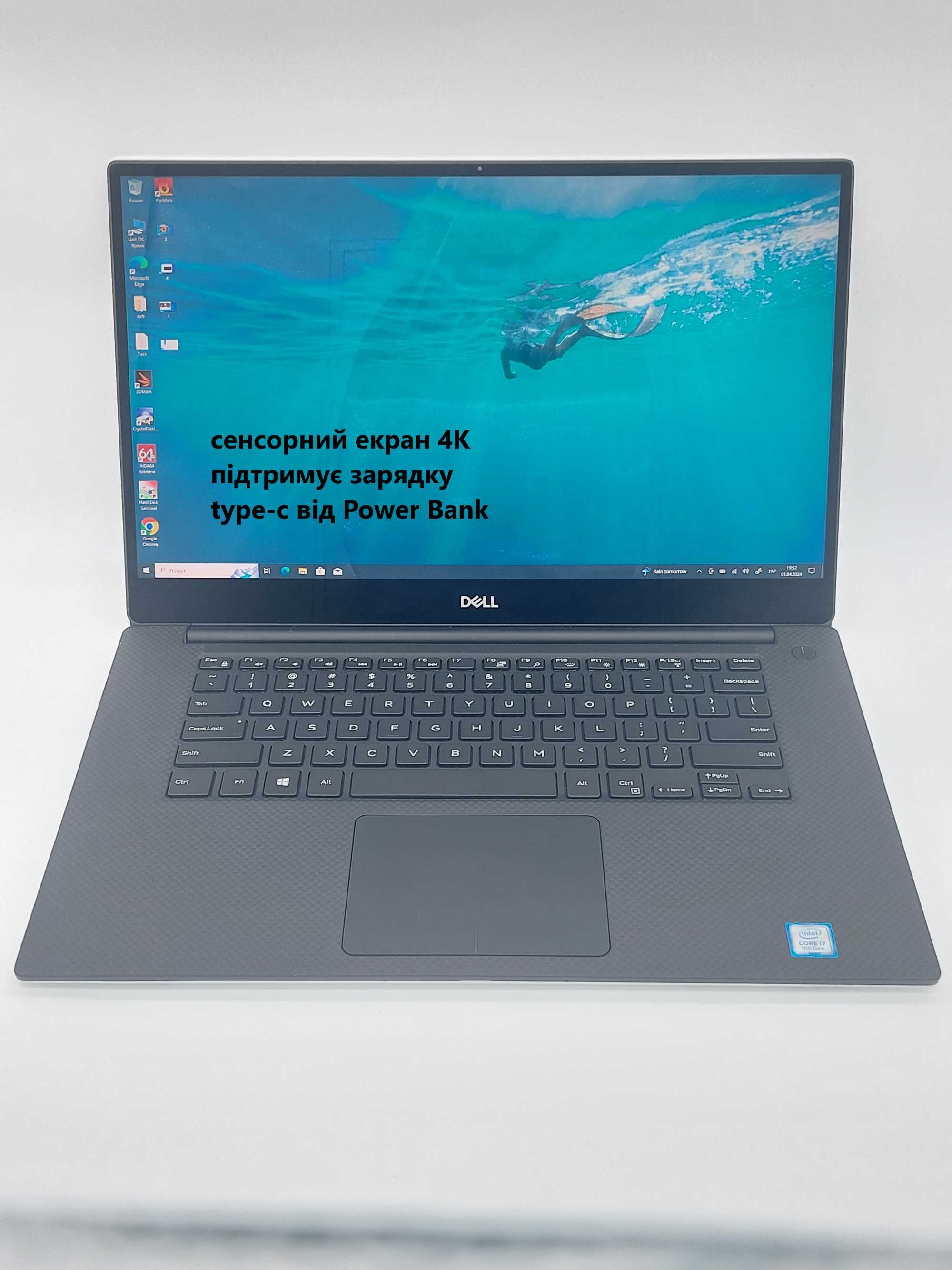 DELL PRECISION 5540 4K/I7-9850H/16GB/ T2000 4gb/ ssd 512GB