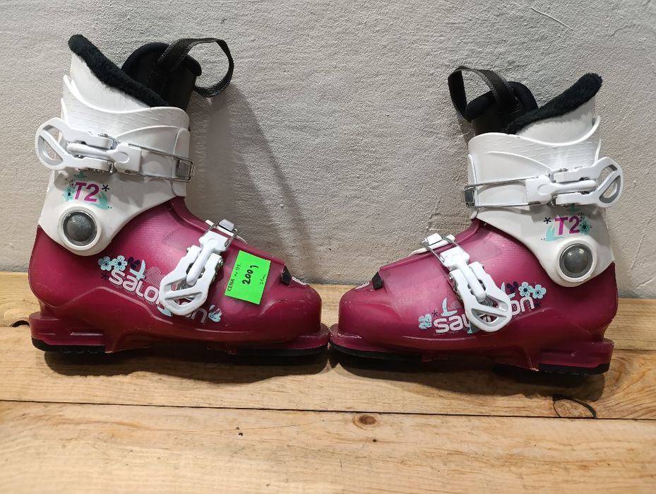 Nr 199 Buty narciarskie dziecięce Salomon T2 / 21 cm