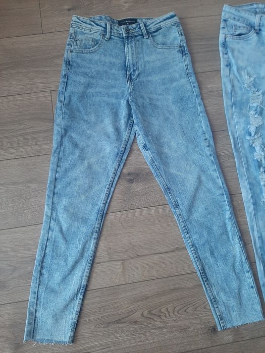 Bluzka  i 3 pary  jeansów