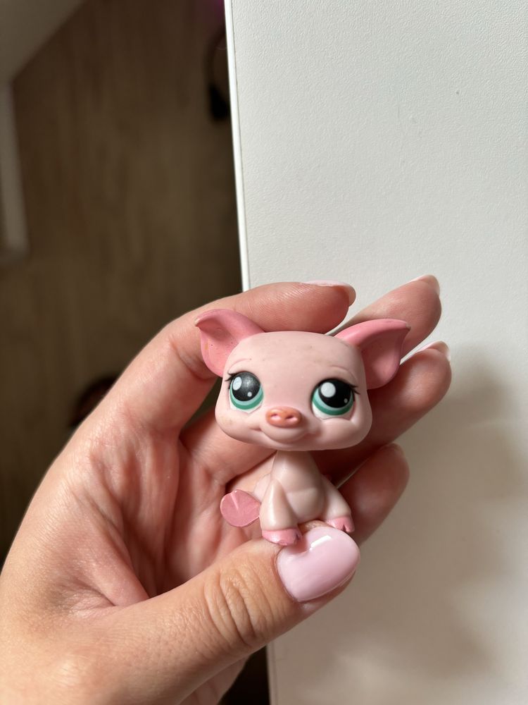 Figurka Littlest Pet Shop #377 pig świnka LPS
