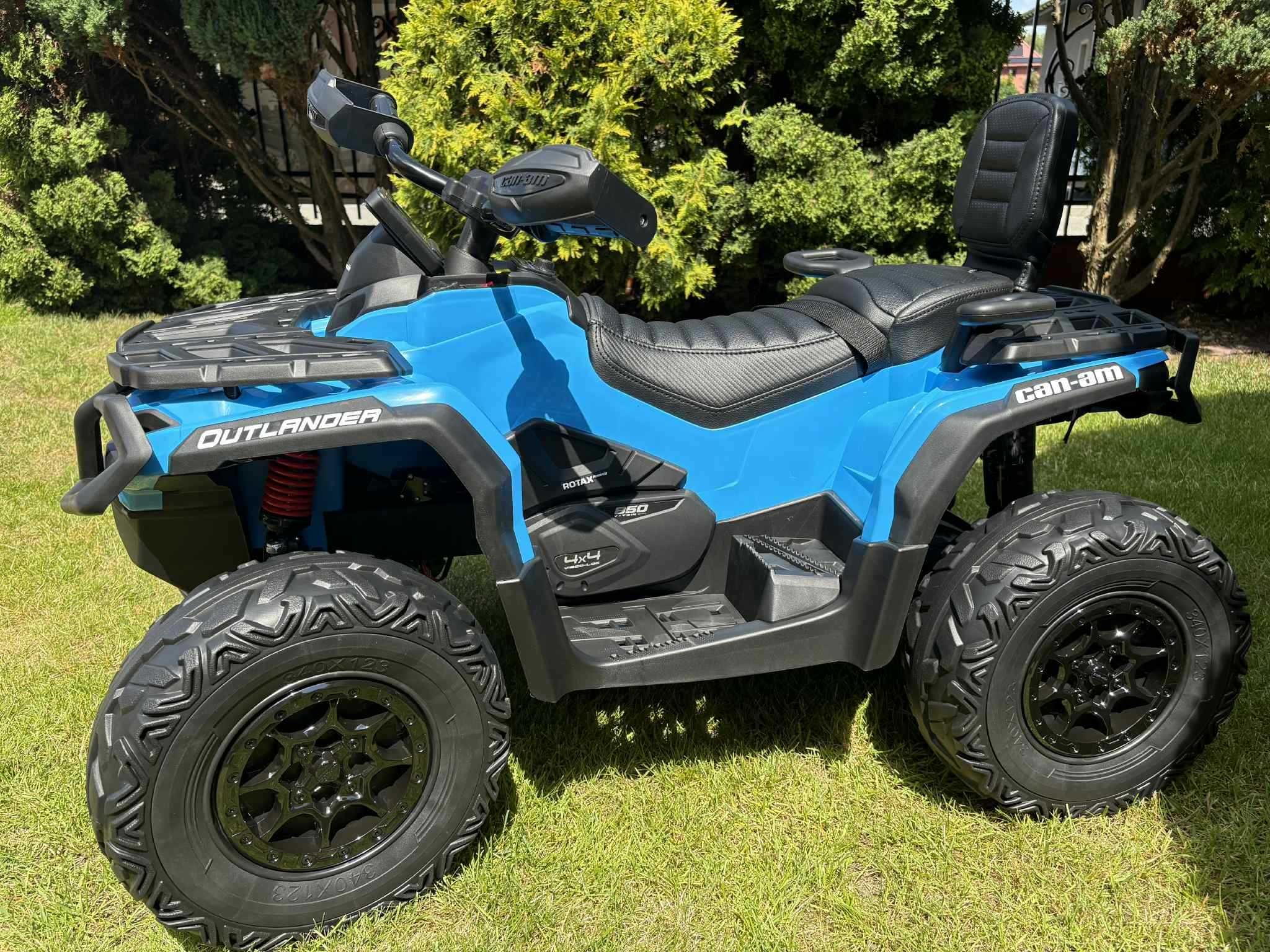 Quad na Akumulator Can-Am Outlander ATV 4x200 Wat 24 volt dla dzieci