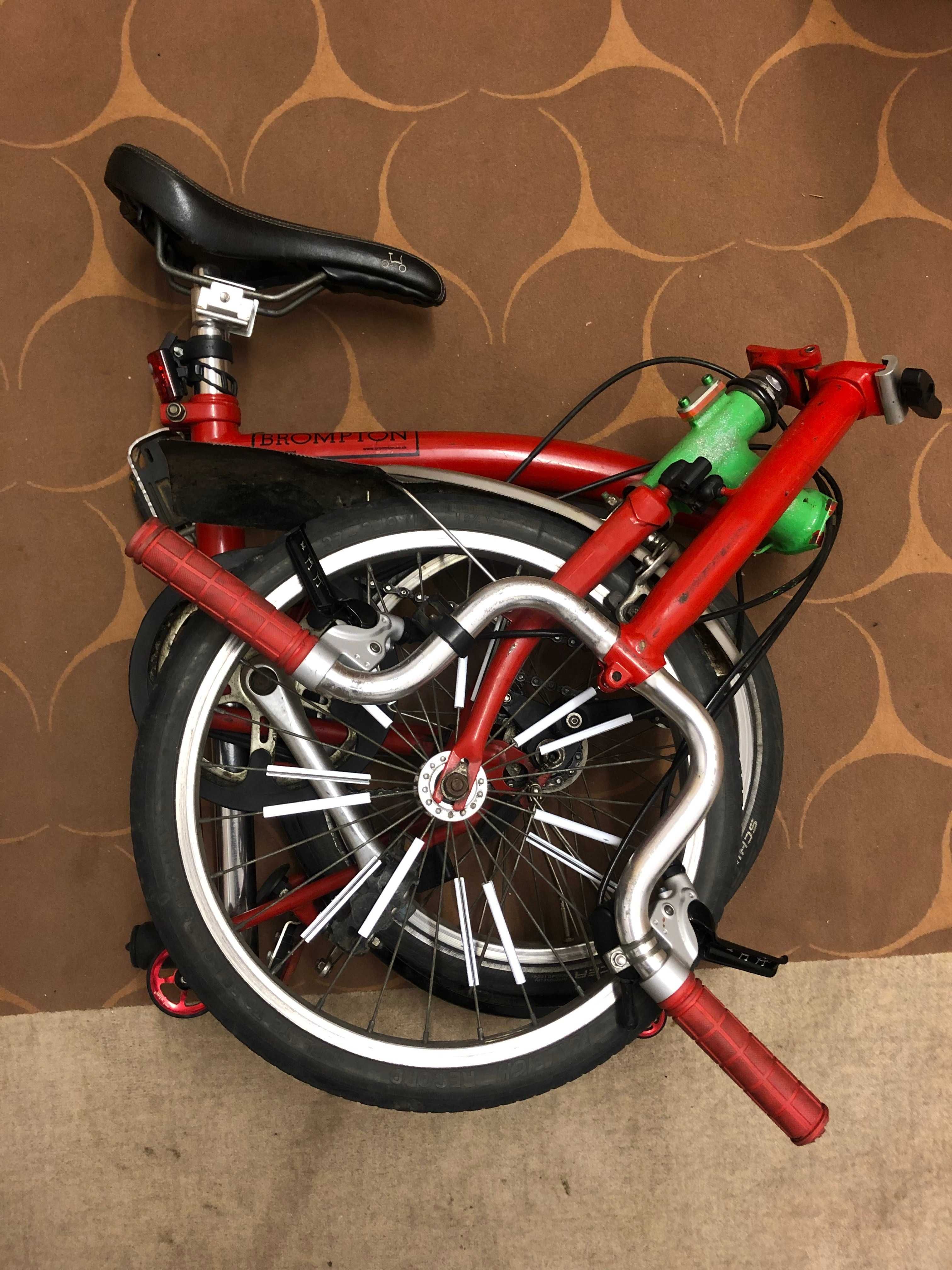 Rewelacyjny rower składany BROMPTON Custom