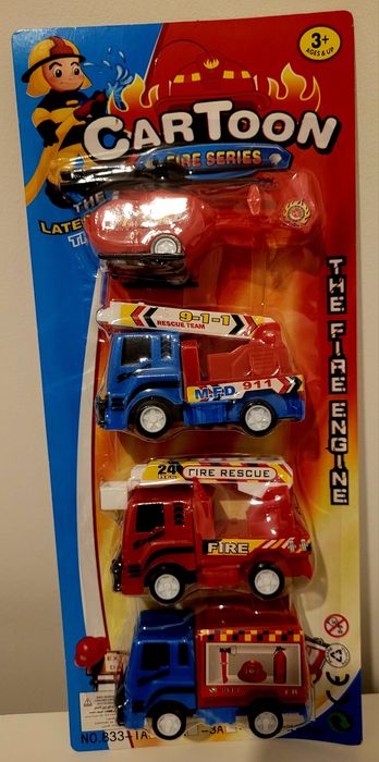 Varios brinquedos disponíveis