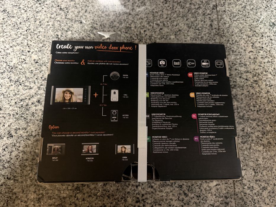 VIDEOPORTEIRO OTIO OPEN novo e selado na caixa original