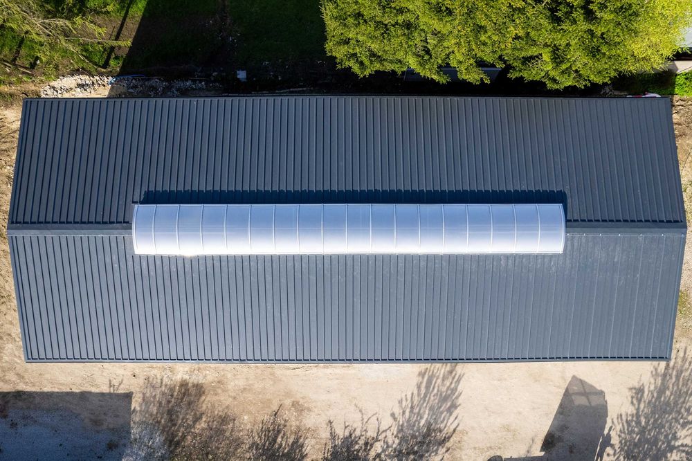 Hala Ocieplana 12x36x5m Magazynowa Warsztat PIR Stalowa 432m2