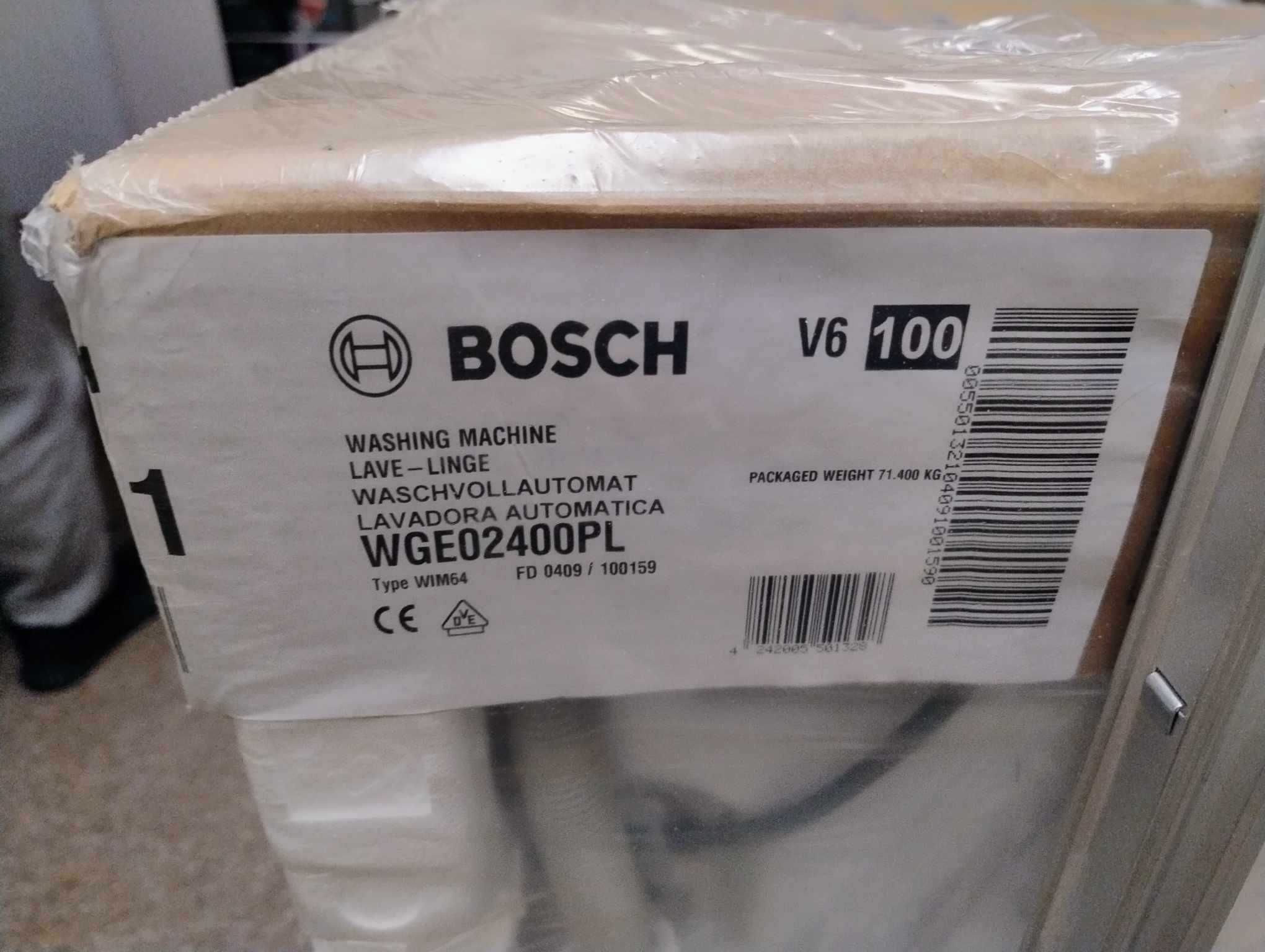 Pralka BOSCH Serie 2 WGE02400PL 7kg 1400 obr