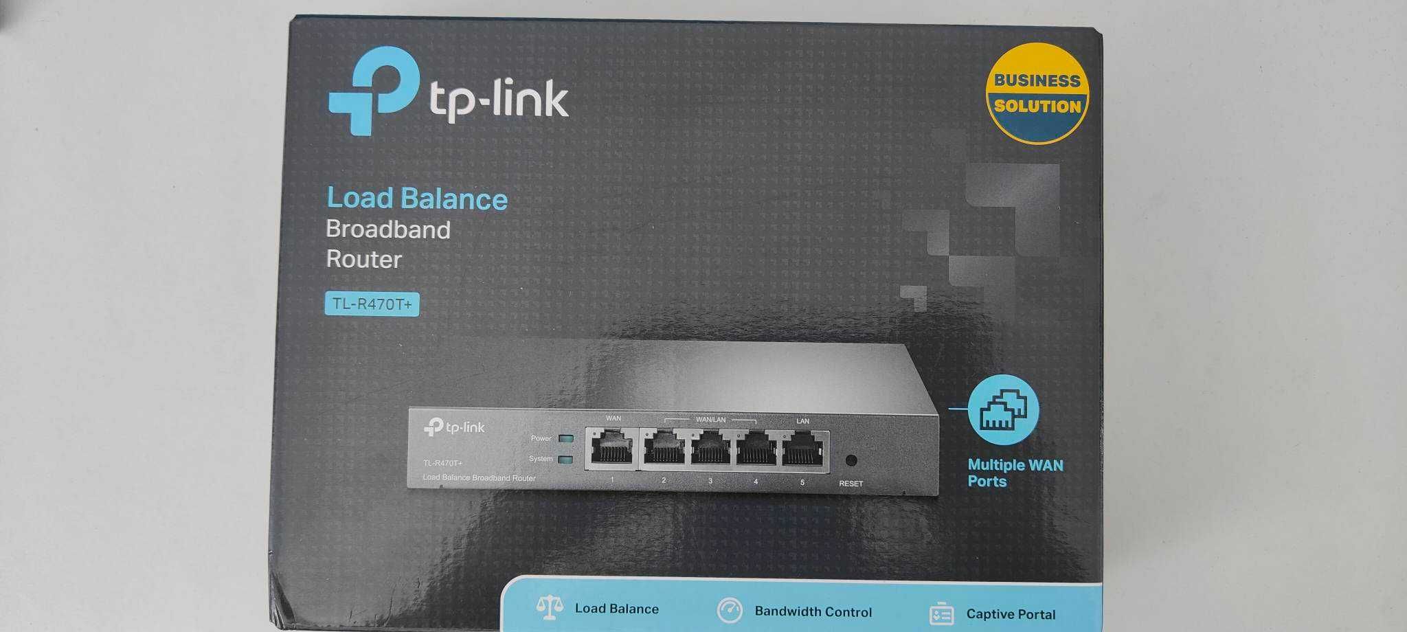 Router przewodowy TP-LINK TL-R470T+