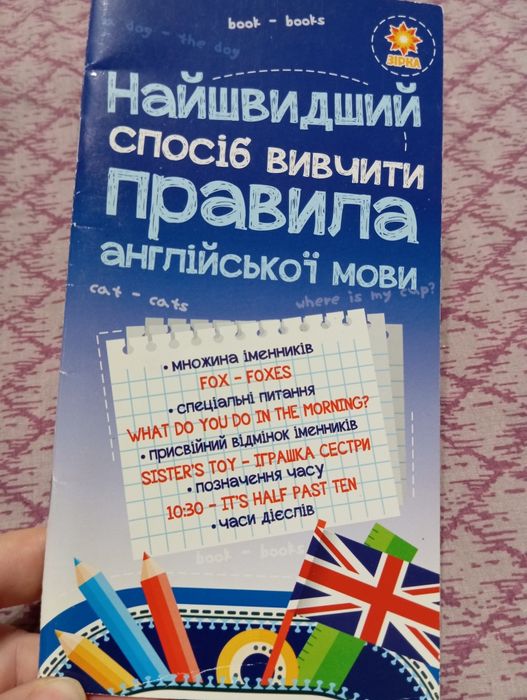 Найшвидший спосіб вивчити правила англійської мови